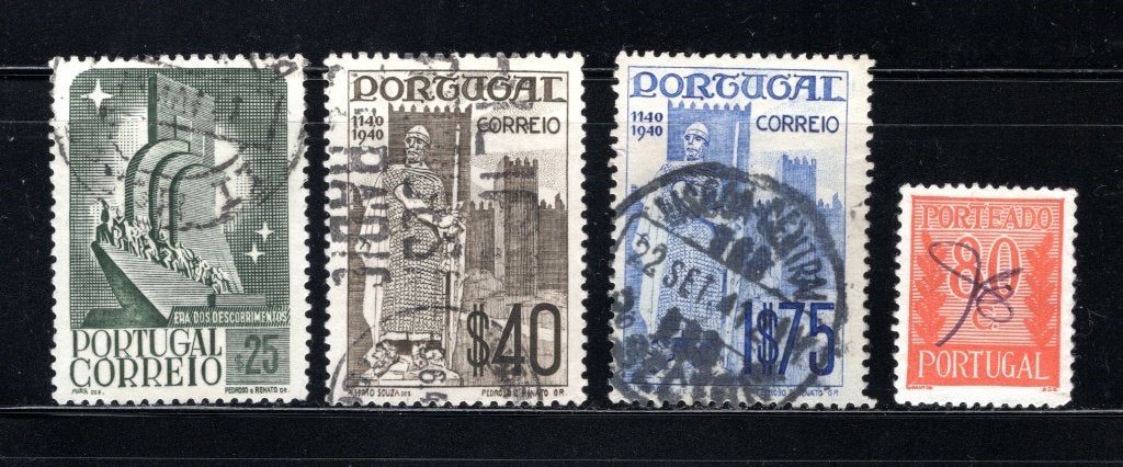PORTUGAL Lot 1940 gestempeld, Verzenden, Portugal, Gestempeld
