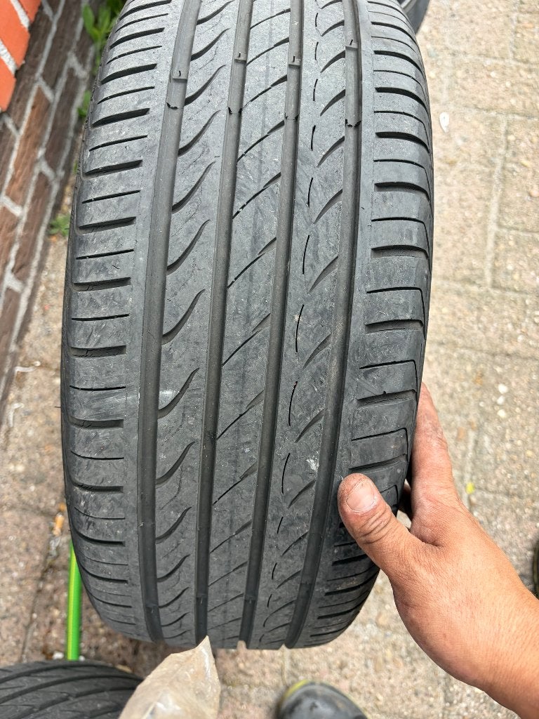 Velgen met banden, Auto-onderdelen, Ophalen, Gebruikt, 17 inch, 205 mm