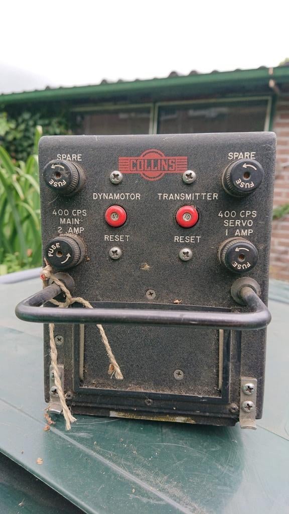 Wwii aviation collins radio unit met winco dyna motor, Ophalen, Luchtmacht