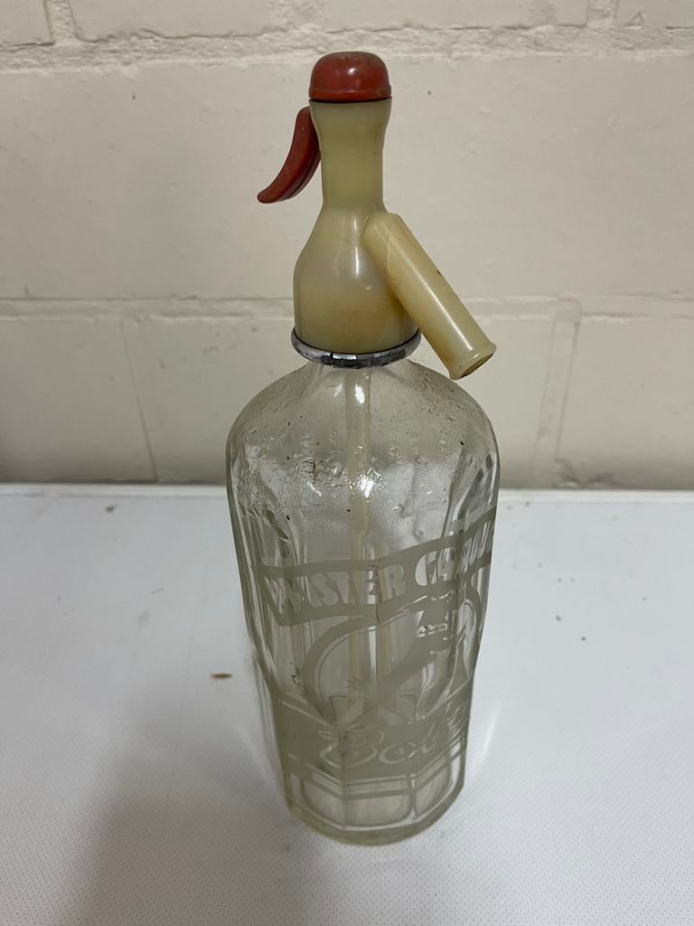 Boby pfister carouge siphon fles, Collections, Enlèvement ou Envoi