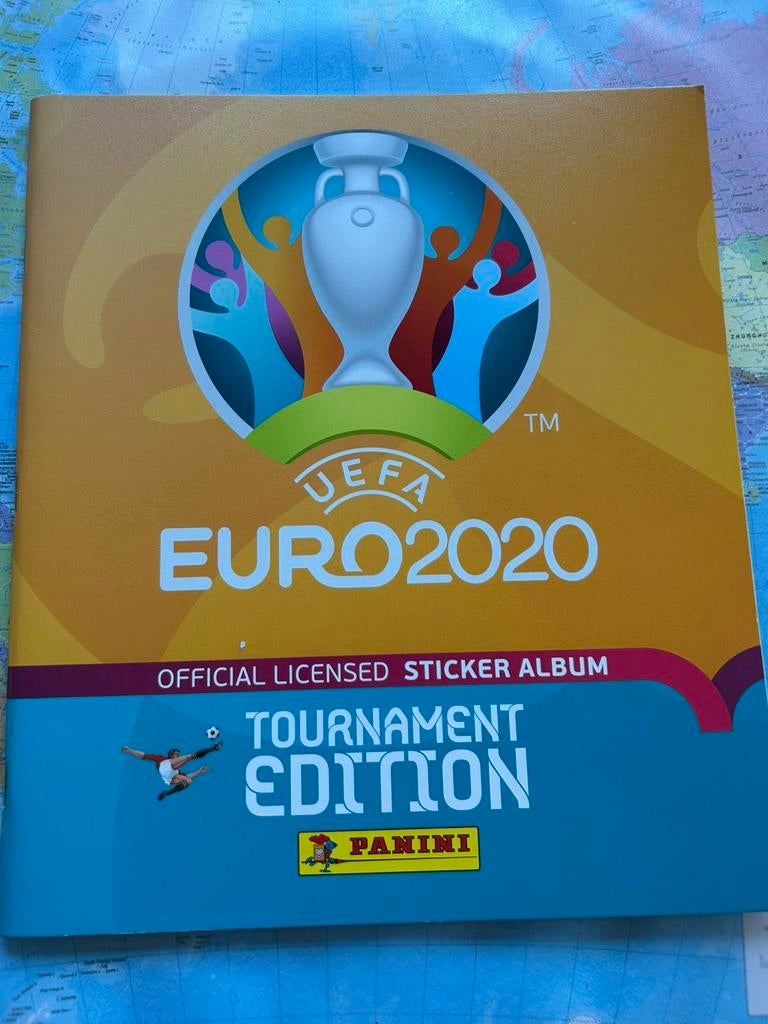 Panini Euro 2020 tournement ‘ Oostenrijkse editie’, Ophalen of Verzenden, Zo goed als nieuw, Meerdere stickers