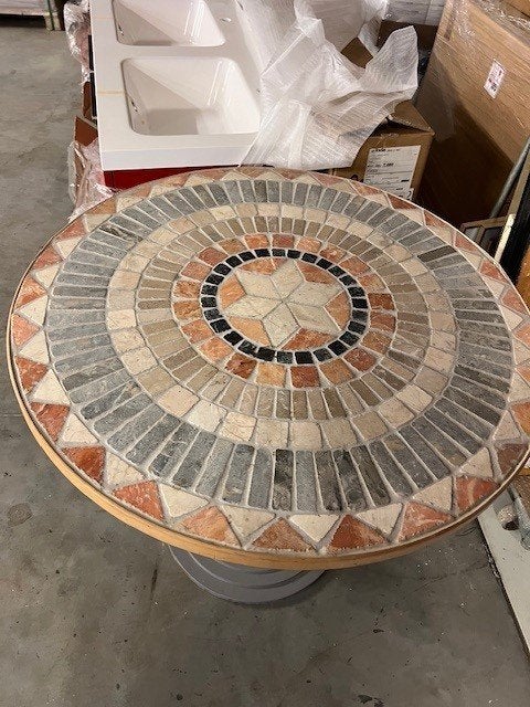 ronde  tafel, Ophalen, Overige materialen, Gebruikt, 50 tot 100 cm