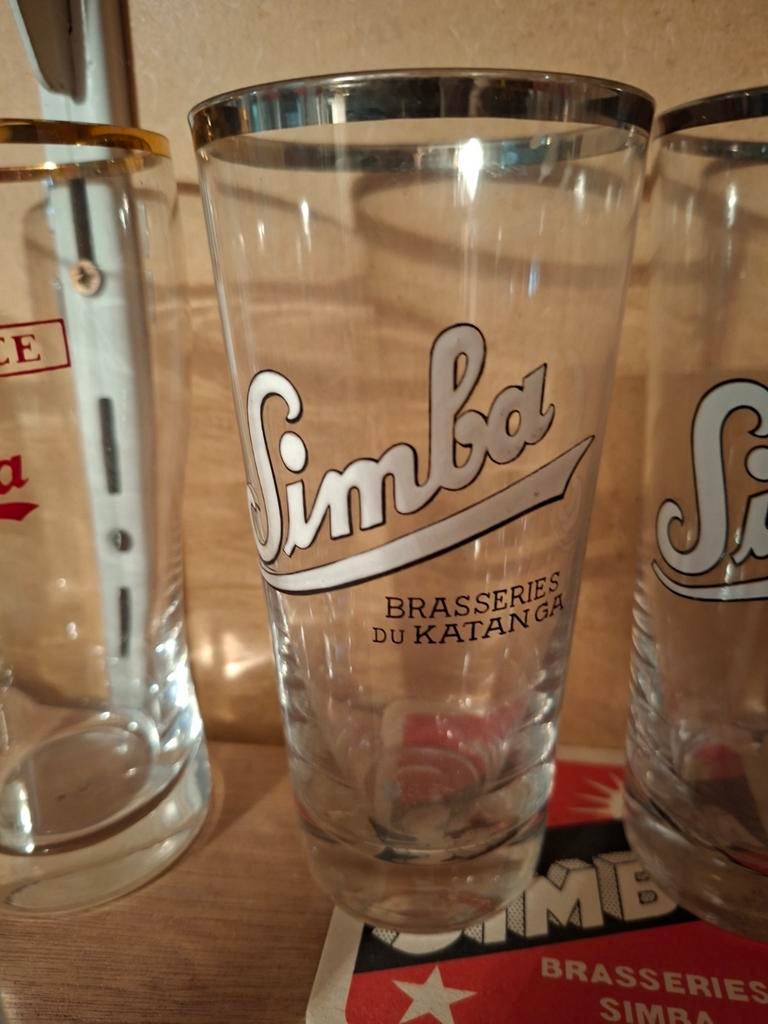 Simba geëmailleerd bierglas, Verzamelen, Biermerken