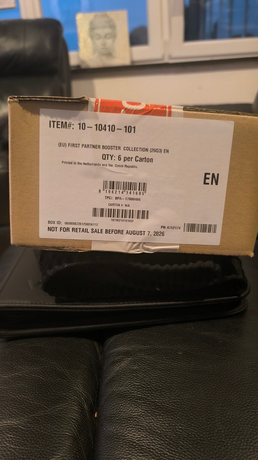 First Partner series 3 Case, Enlèvement