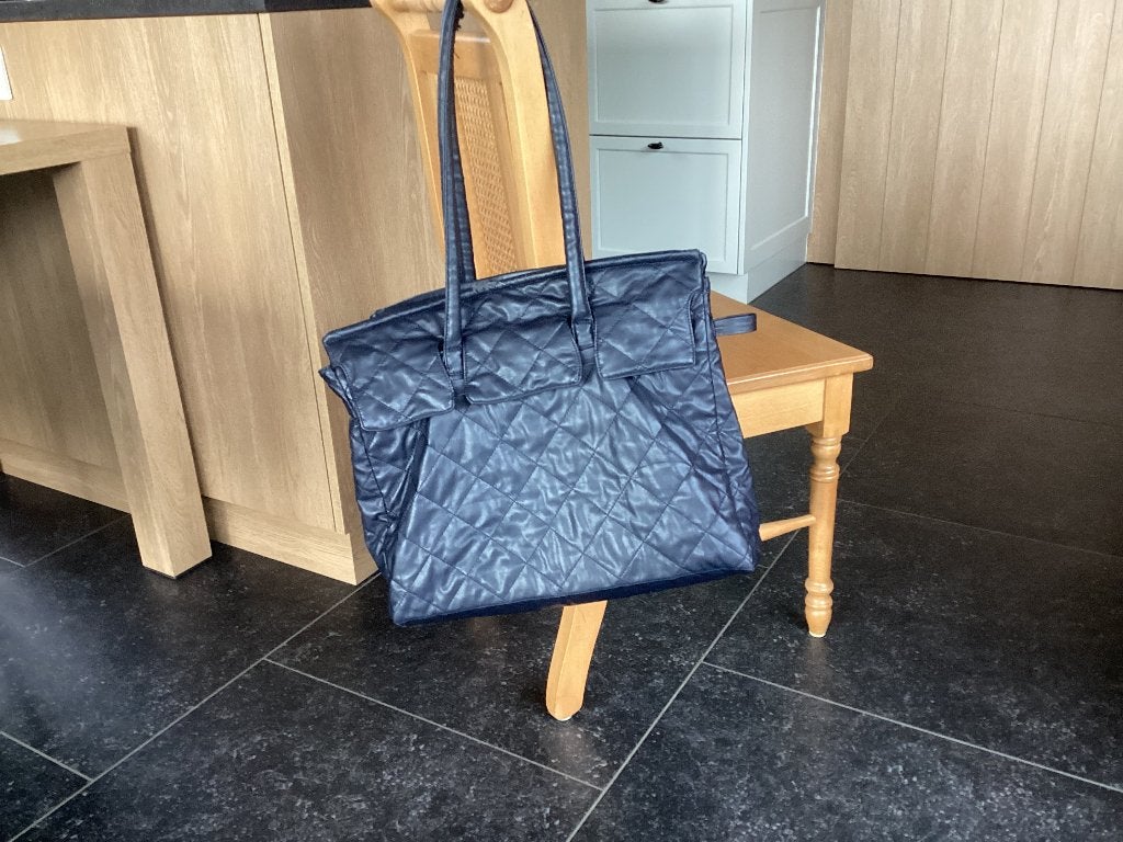 River Woods : grote tas, Handtassen en Accessoires, Ophalen of Verzenden, Blauw, Shopper