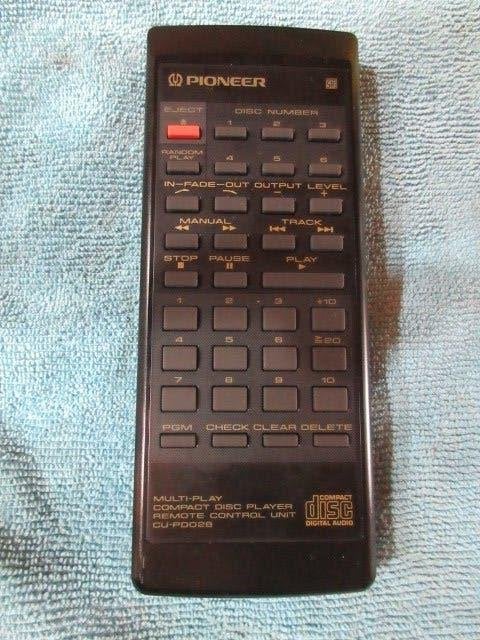 Telecommande chaîne HiFi Pioneer CU-P0028, TV, Hi-fi & Vidéo, Télécommandes, Envoi, Utilisé, Originale, Récepteur ou Amplificateur