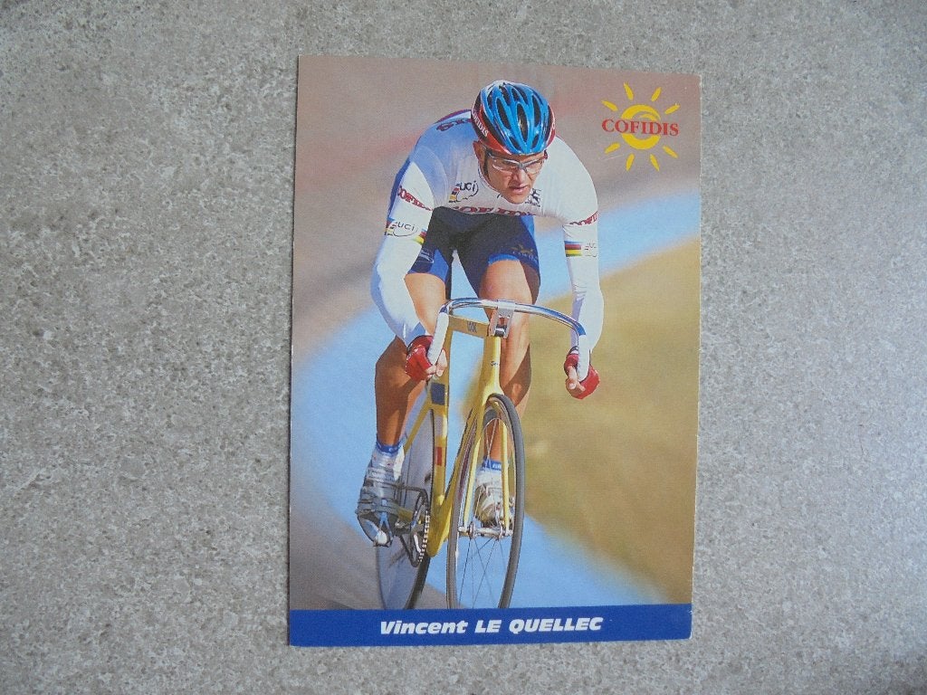 Wielerfoto Vincent Le Quellec, Verzenden