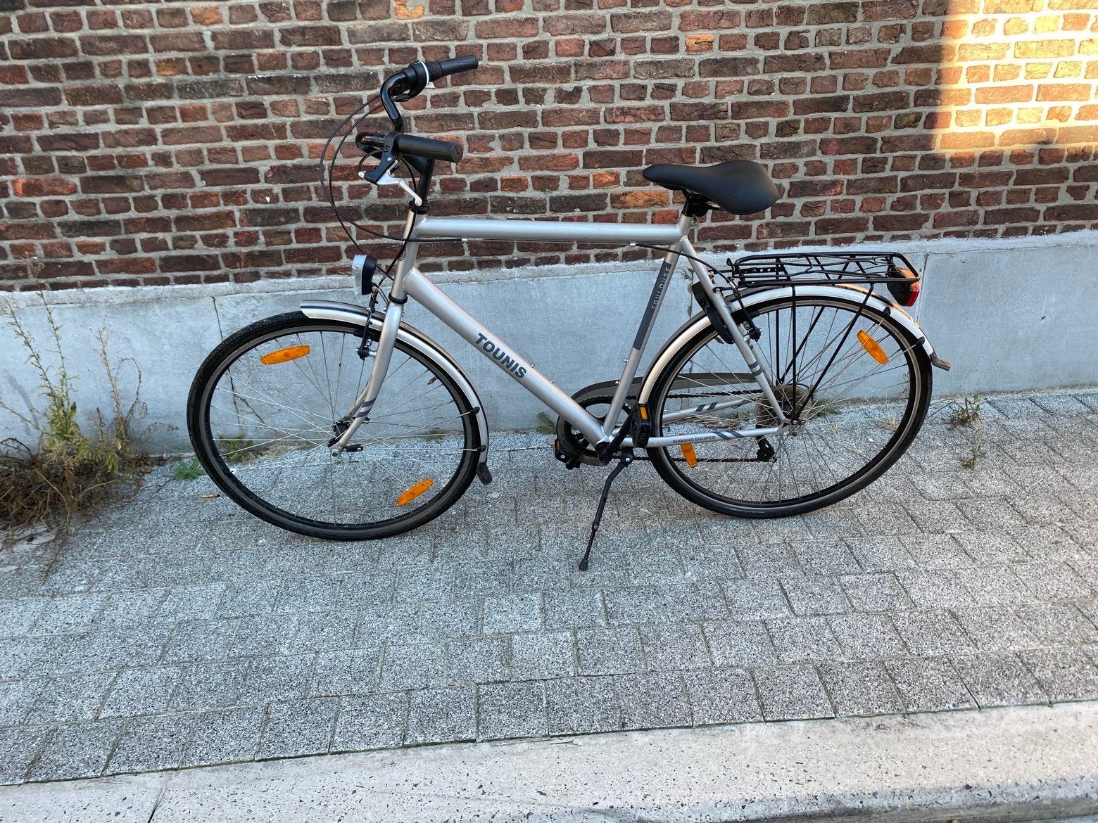 Herenfiets, Velgrem, Versnellingen, Zo goed als nieuw, 57 tot 61 cm