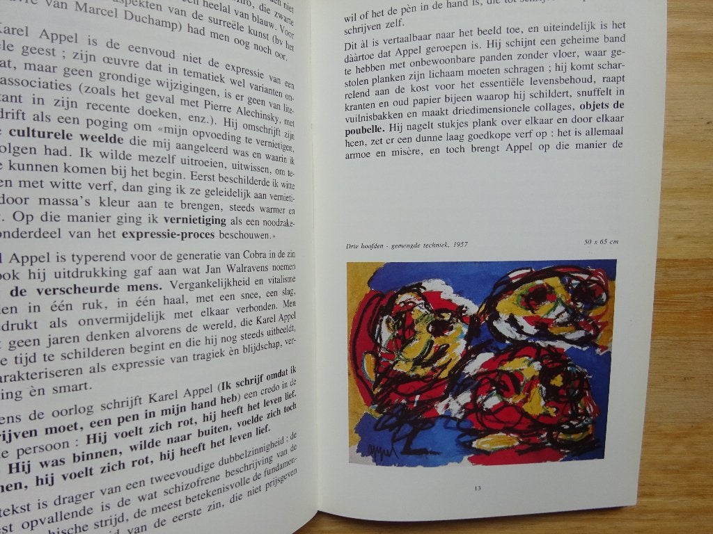 Karel Appel, monografie Kunstpocket, 1983, Gelezen, De Vree Freddy, Ophalen of Verzenden, Schilder- en Tekenkunst