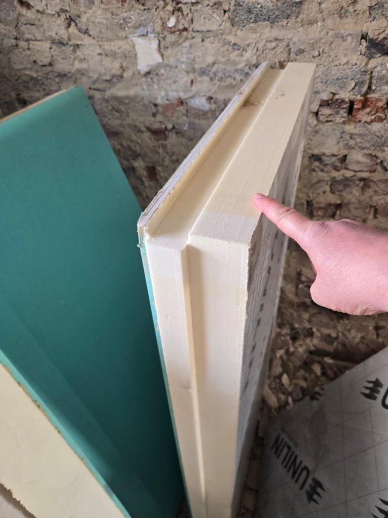Isolatie renoTHERM ATTIC L GYP 10cm/Rd4.5, Bricolage & Construction, Enlèvement, Neuf