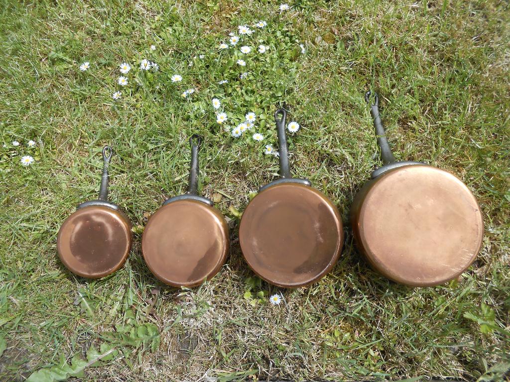 poêlons en cuivre, Enlèvement, Utilisé, Métal, Autres styles