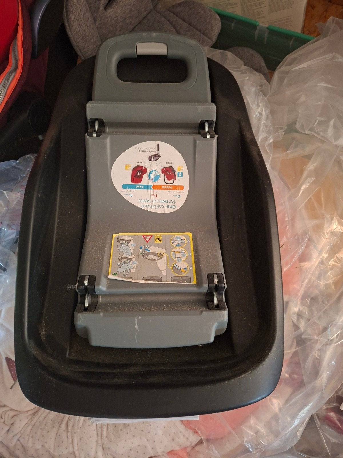 Ensemble maxi cosy poussette + base isofix, Ophalen, Isofix