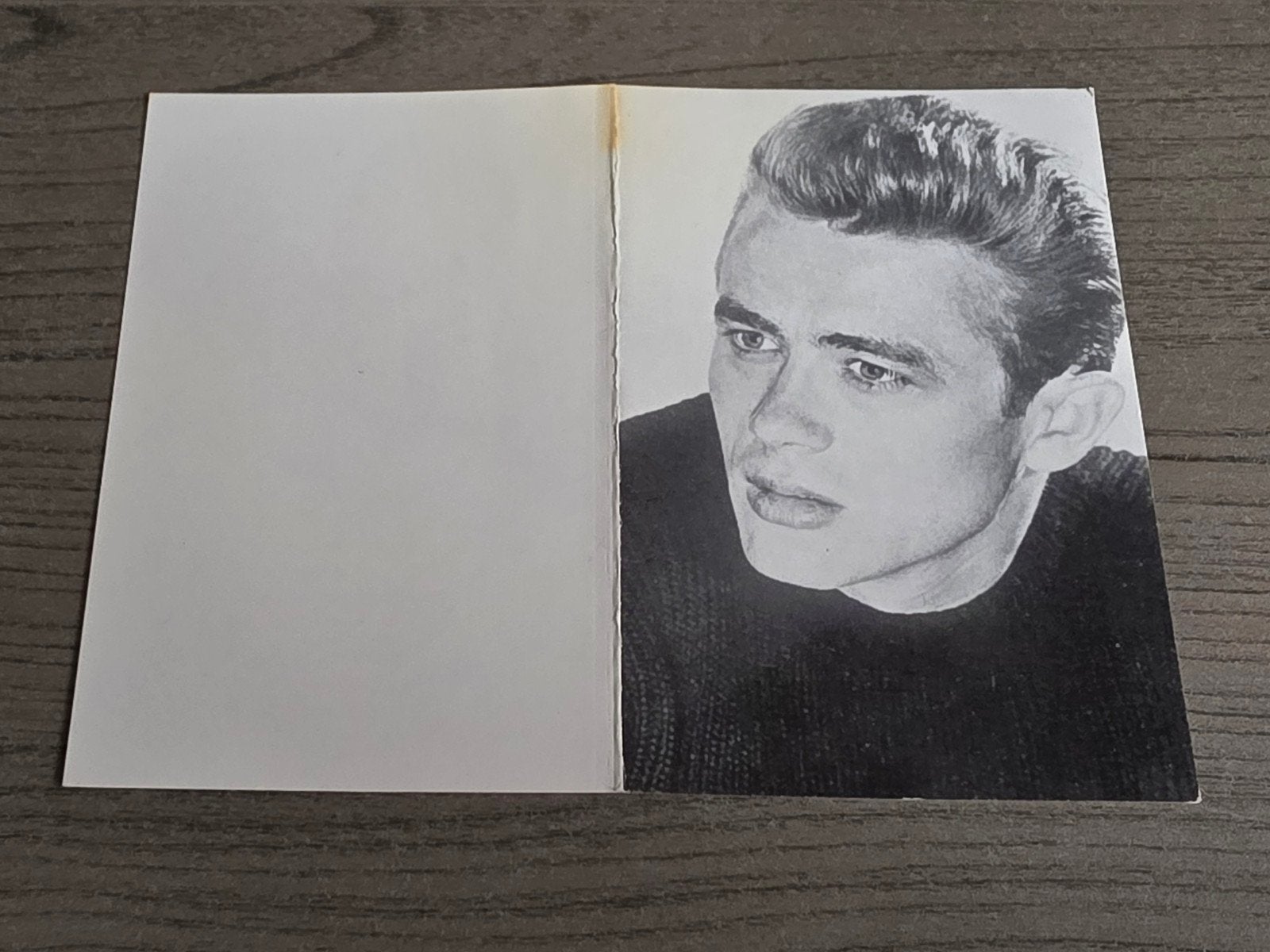 Carte de décès de James Dean, Enlèvement ou Envoi