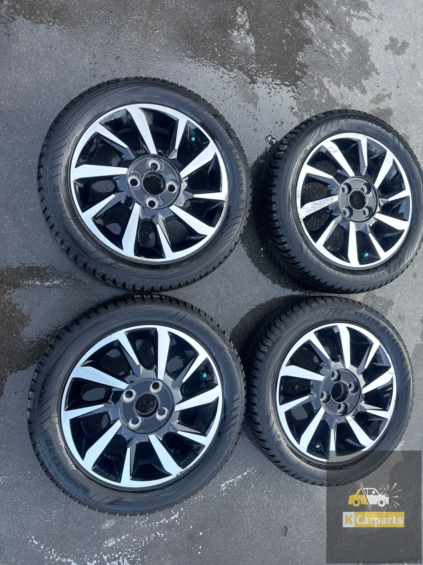 15 inch Lichtmetalen velgen Toyota X-Cite AYGO Origineel, Info@fabrikant.eu, Fabrikantstraat 1
1000 AA  Amsterdam, NL, Band(en)