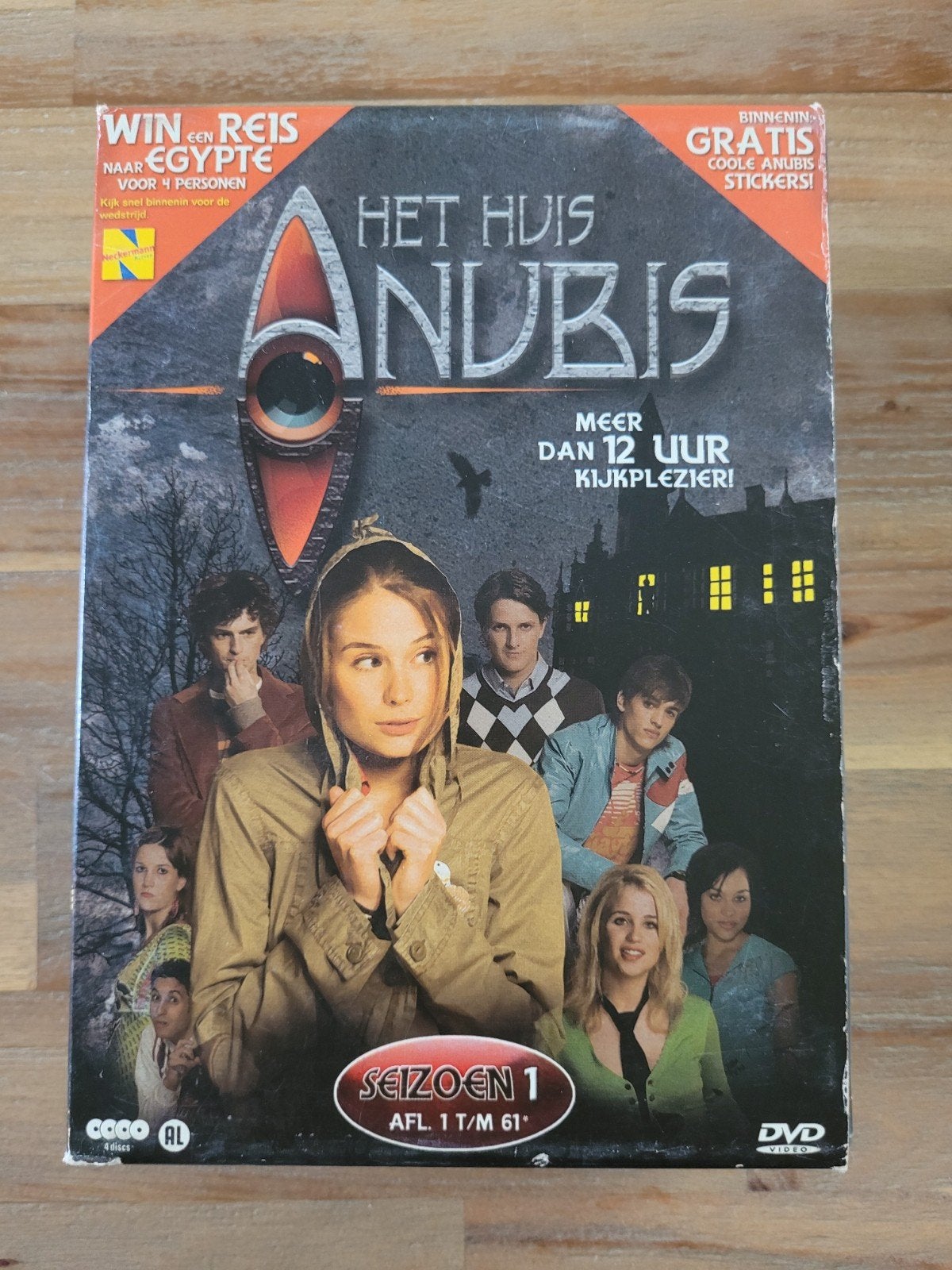 DVD box Huis Anubis - seizoen 1, Cd's en Dvd's, Ophalen of Verzenden