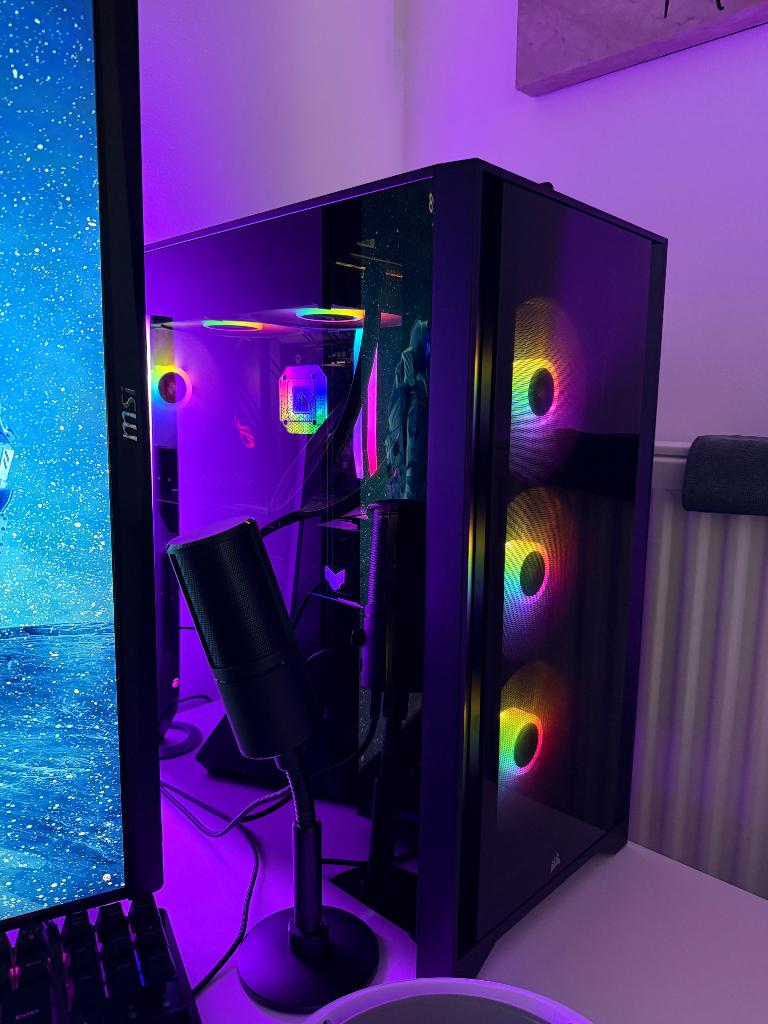 Gaming PC ROG met corsair uitvoering, 32 GB, Comme neuf, Gaming, SSD