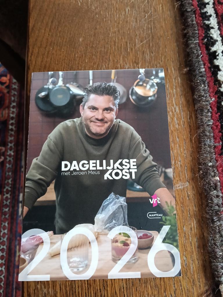 Blok kalender , Dagelijkse kost  2026, Diversen, Kalenders, Ophalen, Jaarkalender, Nieuw
