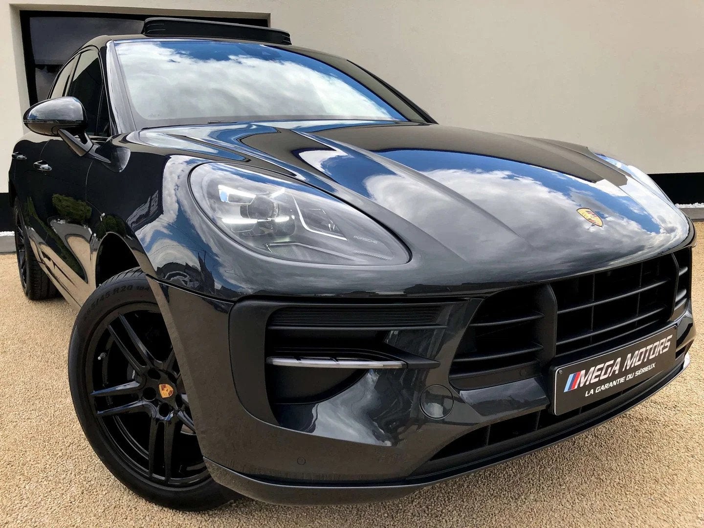 Porsche Macan 2.0i TURBO 245CV PDK PANO 20" PDLS SG SPORT CA, Autos, Cuir, Argent ou Gris, Achat, Euro 6