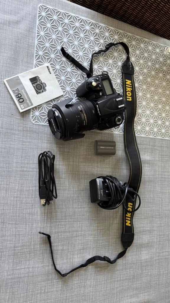 Nikon D90 - nikon zoom lens, Audio, Tv en Foto, Ophalen, Gebruikt, Compact, Nikon