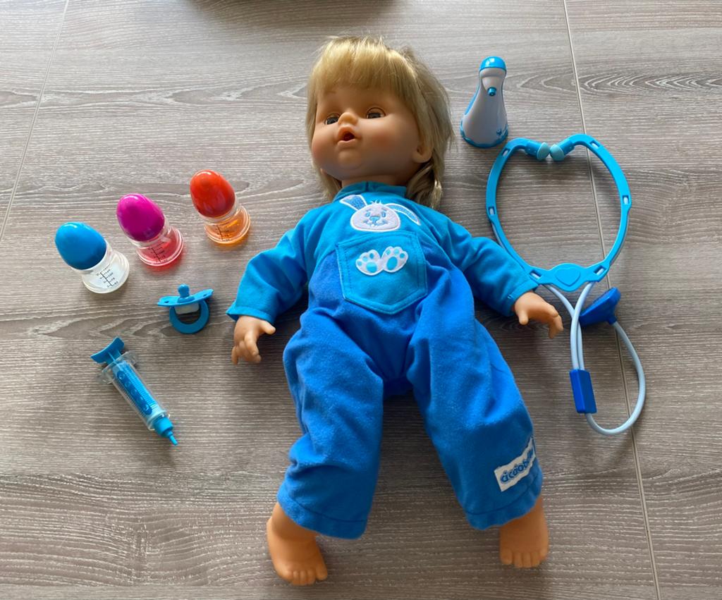 Cicciobello pop die ziek is, Kinderen en Baby's, Ophalen, Zo goed als nieuw