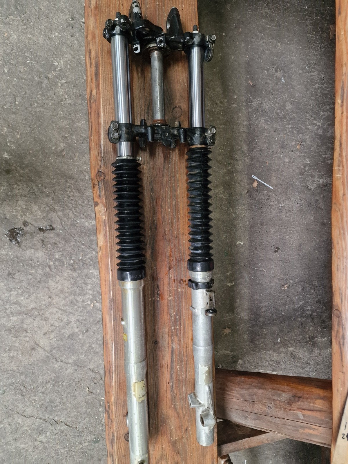 Honda MTX125 Trommelrem Voorvork, zeer mooie staat. Compl, Motoren, Ophalen of Verzenden