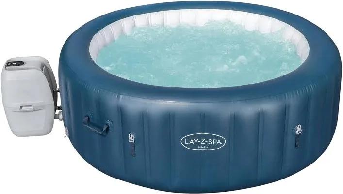 Spa Bestway Lay-z-Spa Milan Airjet Plus, Tuin en Terras, Ophalen, Nieuw, Pomp, Opblaasbaar