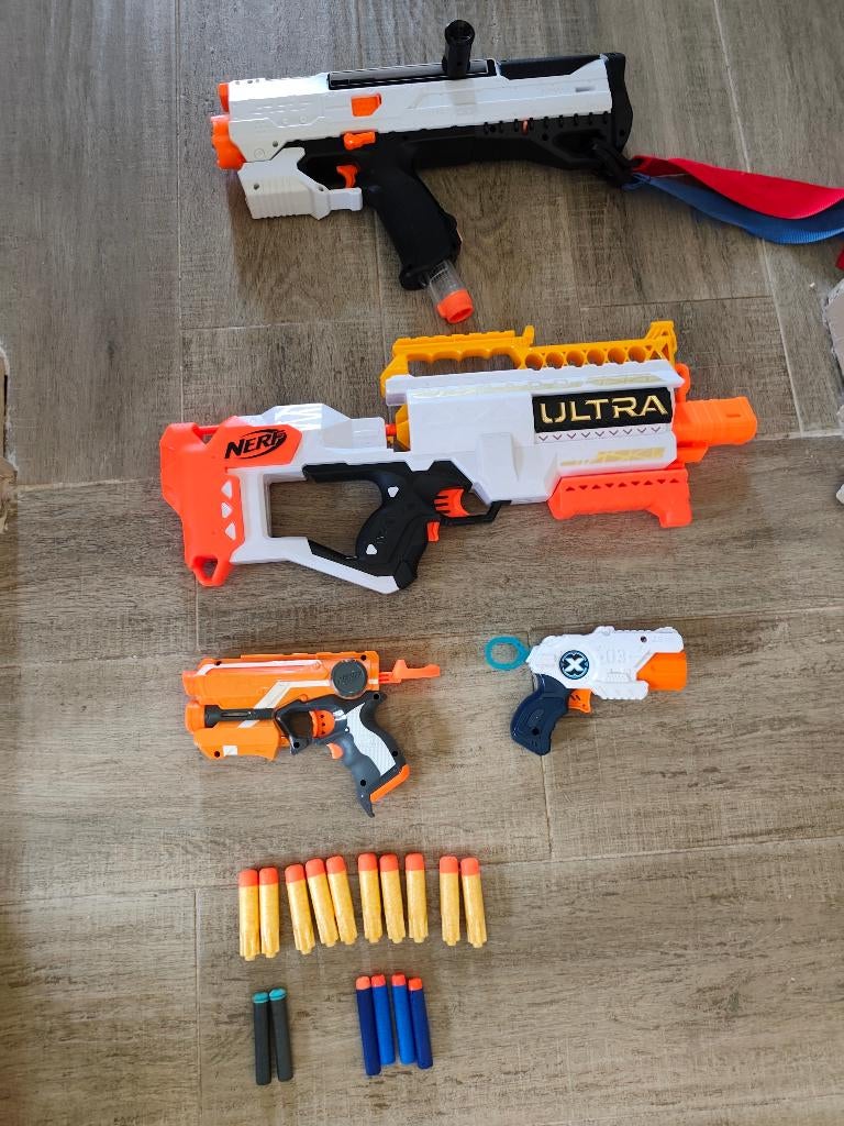 Nerf geweren, Enlèvement, Comme neuf