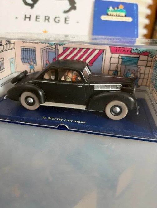 Kuifje/Tintin auto De scepter van Ottokar-Éditions Atlas, Ophalen of Verzenden, Kuifje, Nieuw, Beeldje of Figuurtje