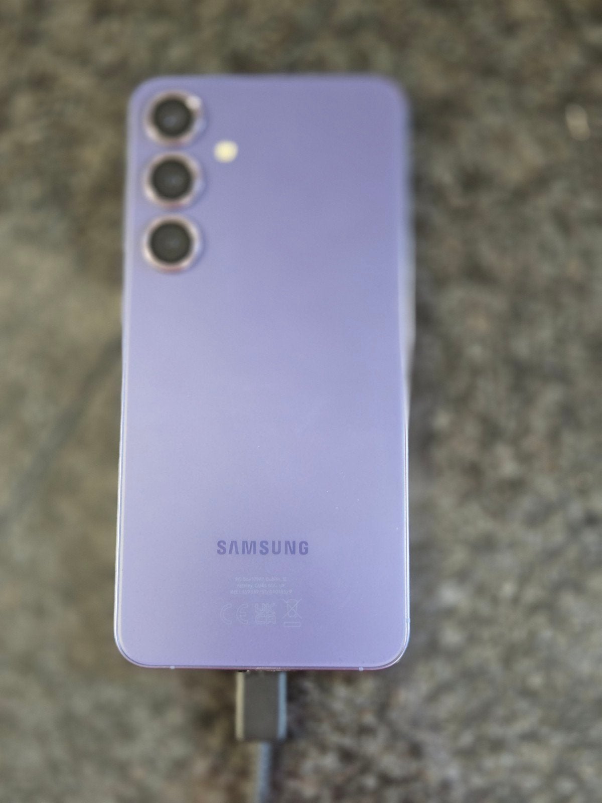 Samsung S24 plus met 256 gb, Telecommunicatie, Ophalen, Galaxy S24, Paars, Zo goed als nieuw