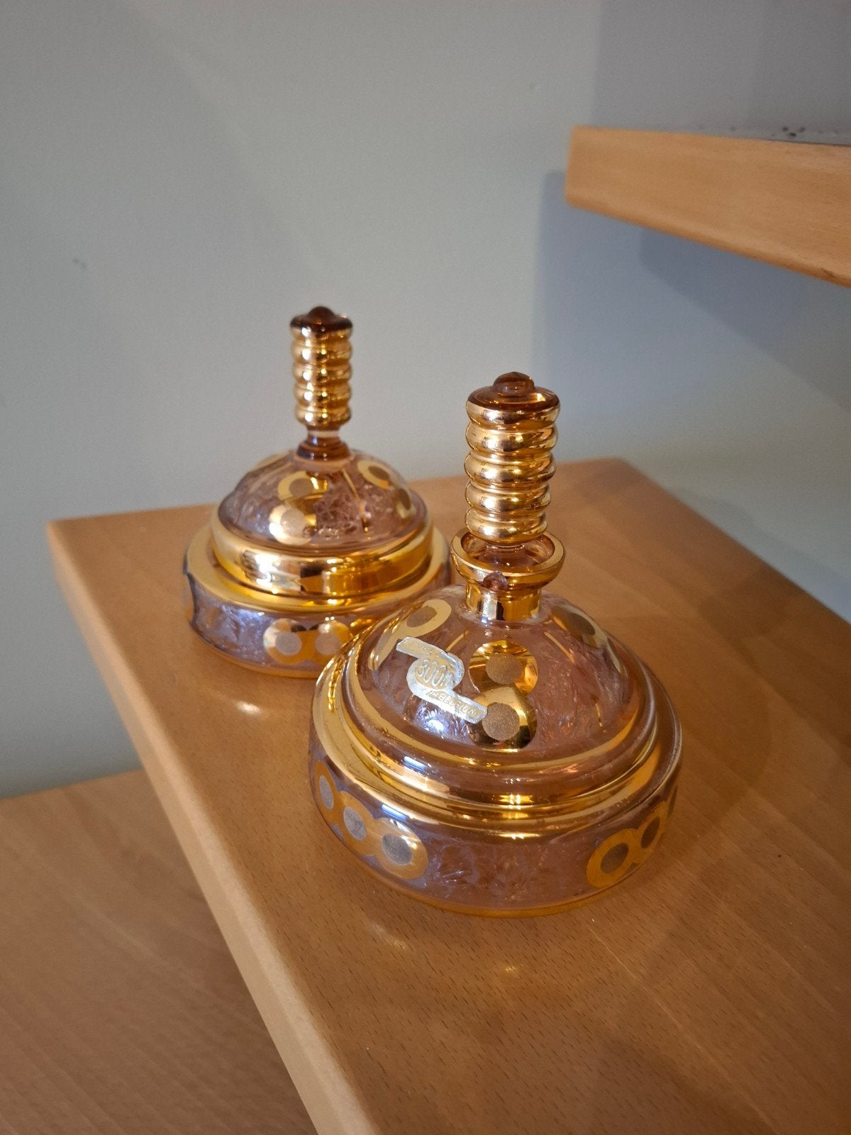 Setje Booms glas, Ophalen