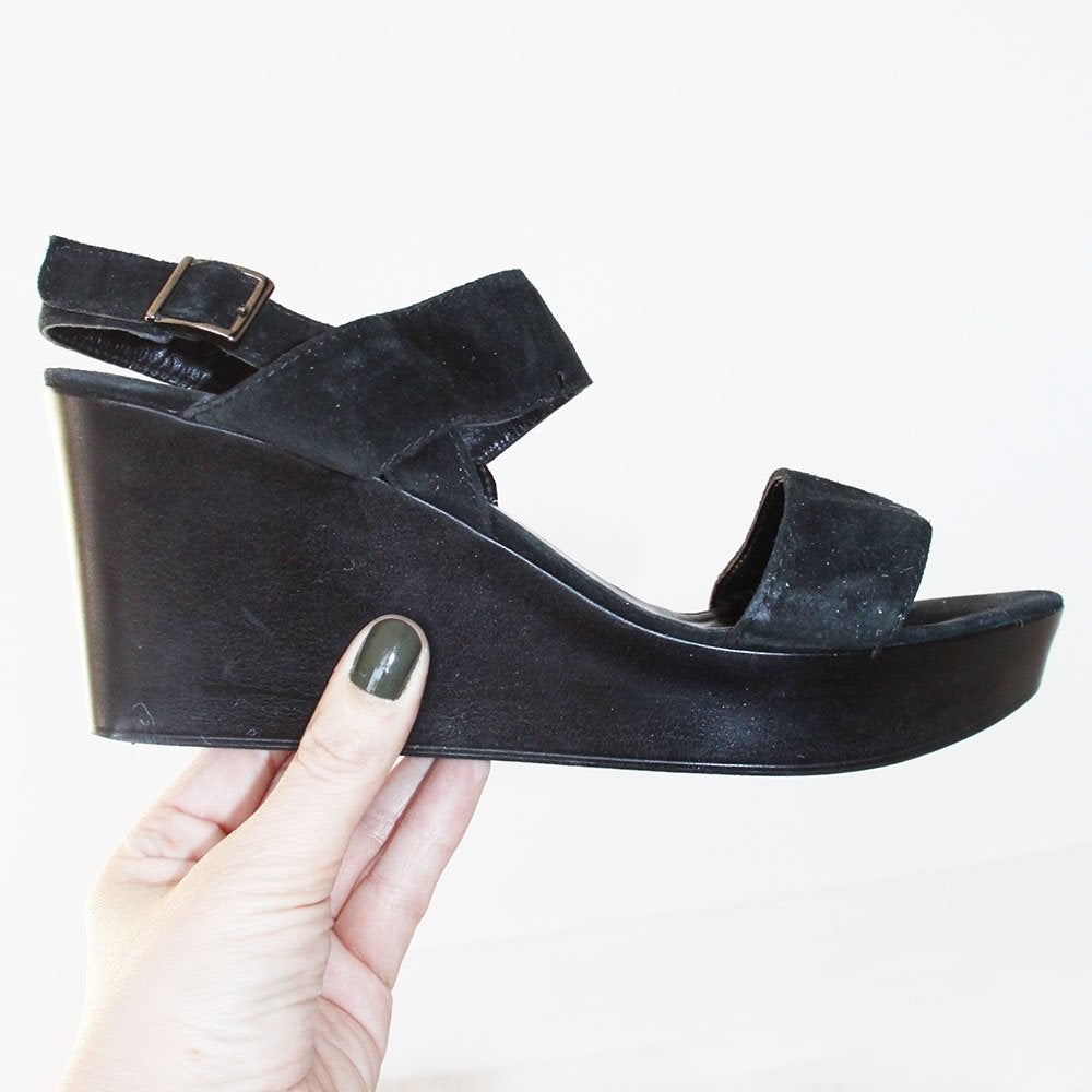 Chaussures compensées en cuir Le Ballon s12 (taille41) €30,-, Enlèvement ou Envoi, Comme neuf, Le Ballon, Autres types