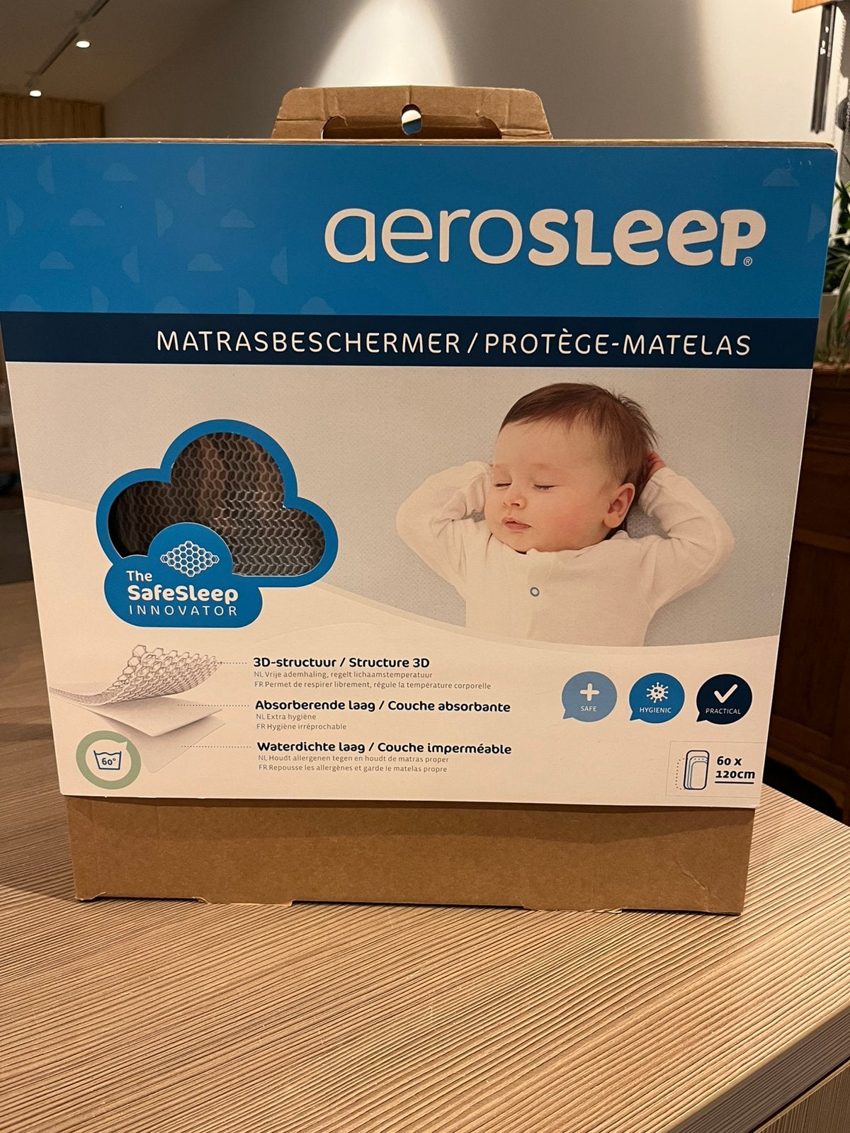 Protège-matelas Aerosleep 60x120 cm, Enlèvement, Comme neuf, Autres types