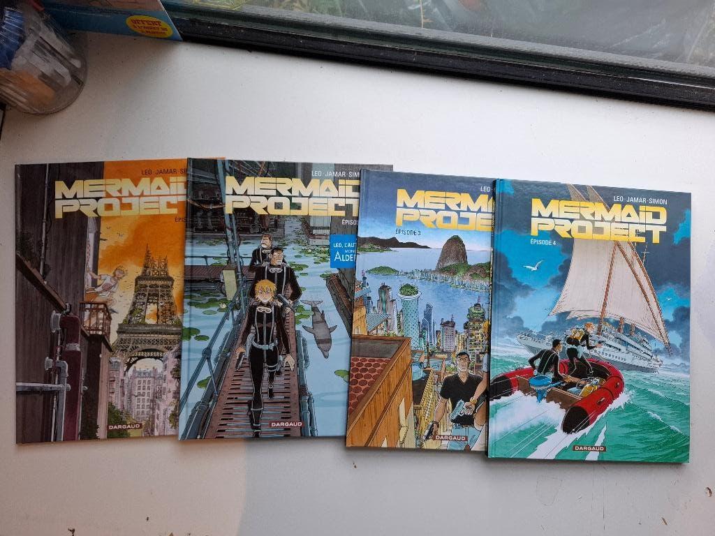 MERMAID PROJECT TOMES 1 à 4 TBE TOUS EO, Livres, BD, Comme neuf, Série complète ou Série, Enlèvement ou Envoi
