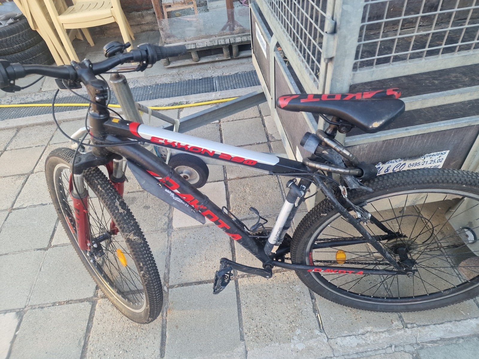 te koop 50 euro, Enlèvement