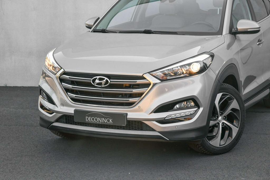Hyundai Tucson Tucson 1.7 CRDi *LEDER*ZETELVERWARMING V&A*CA, Cuir, Argent ou Gris, Achat, Entreprise