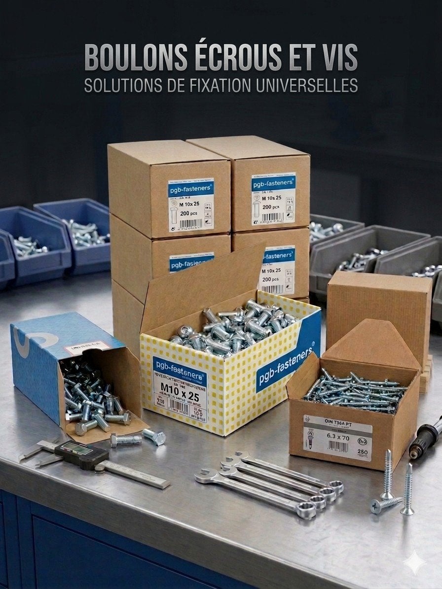 Fixations Professionnelles — Visserie et Boulonnerie, Enlèvement ou Envoi