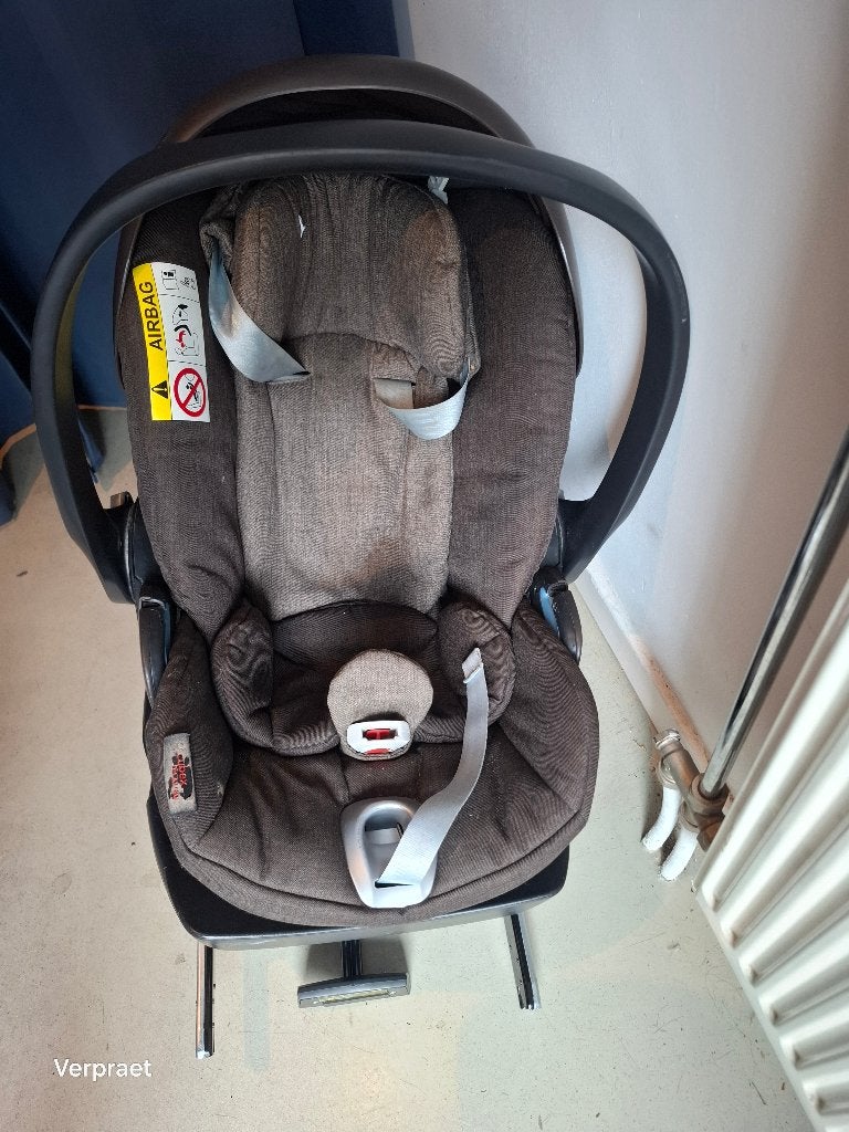 Cybex Play Nu babyzitje auto + isofix onderstel, Autres marques, Mode veille, Enlèvement, Utilisé