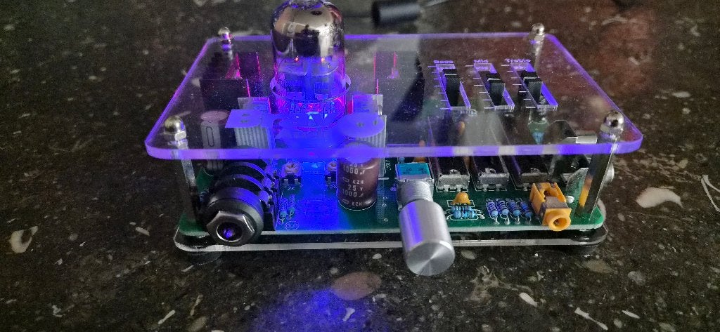 BRAVO AUDIO V2 Amplifier Class A 12AU7 Hybrid, Autres marques, Moins de 60 watts, Enlèvement, Stéréo
