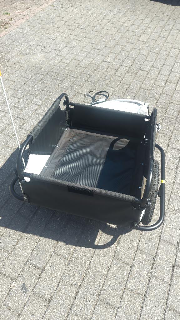 Remorque de vélo, 130 L, Charge Max. 60kg, 40 à 60 kg, Remorque à bagages, Comme neuf, Enlèvement