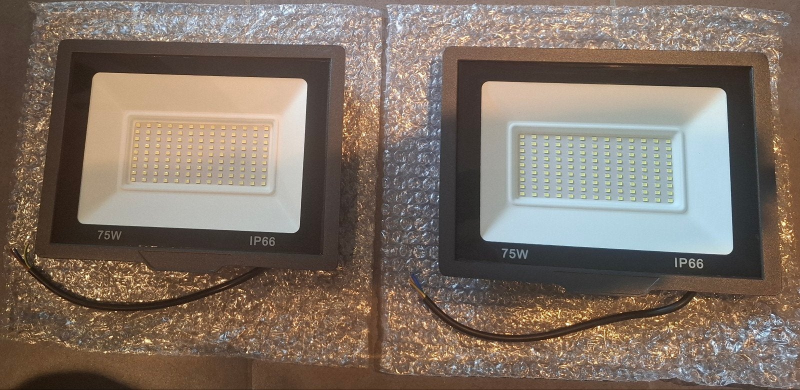 Set van 2 nieuwe Rigidon Led-schijnwerpers 2x75W IP66 6000K, Ophalen of Verzenden, Nieuw, Overige typen