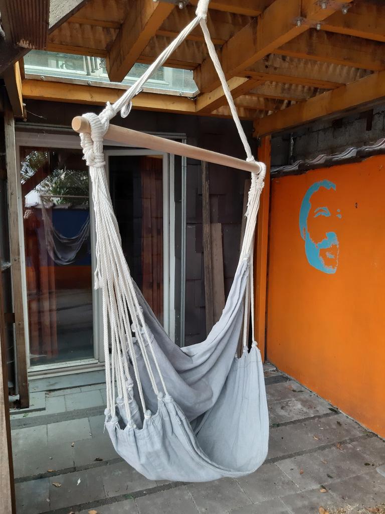 Hangmat voor 1 persoon. katoen, Ophalen