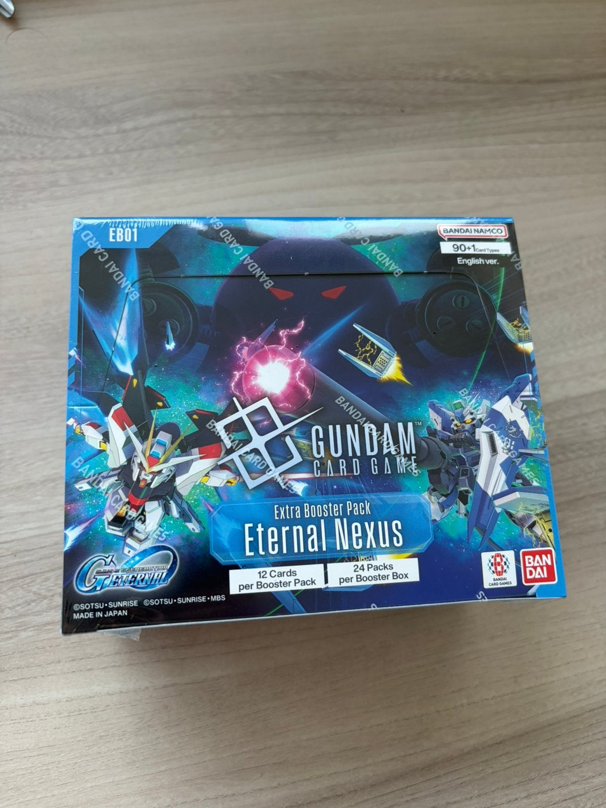 Gundam Card Game – Eternal Nexus (EB01) Extra Booster Box, Hobby en Vrije tijd, Verzamelkaartspellen | Overige, Zo goed als nieuw