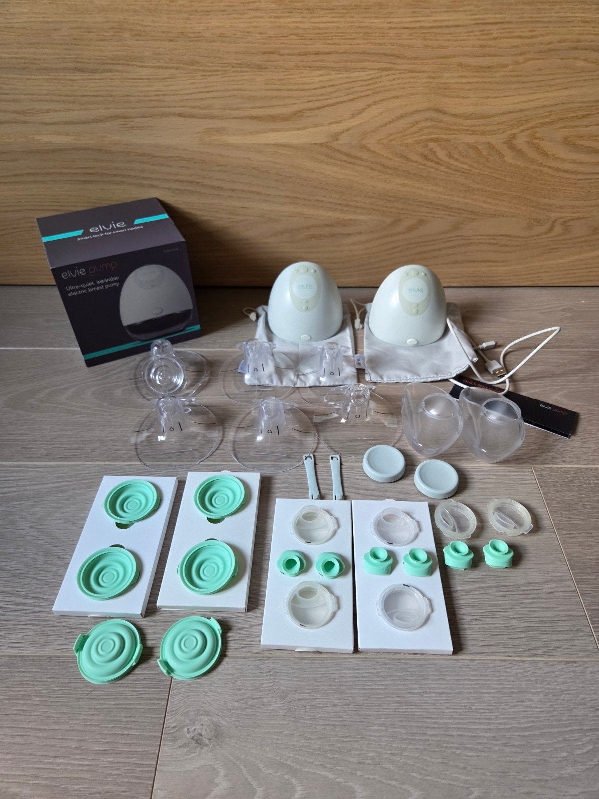 Dubbele Elvie kolf, Kinderen en Baby's, Babyvoeding en Toebehoren, Ophalen, Handsfree, Elvie