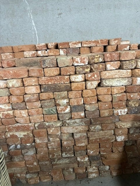 Lot bakstenen K107 Verbeterde oude Paepesteen aangeboden, Doe-het-zelf en Bouw, Ophalen, Nieuw, Bakstenen