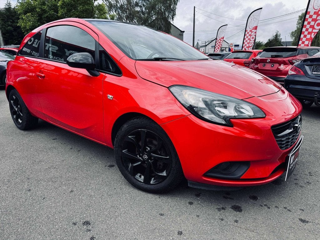 Opel Corsa Corsa 1.4 essence, Black Edition, Garantie 1 an, Autos, Rouge, USB, Achat, 90 ch