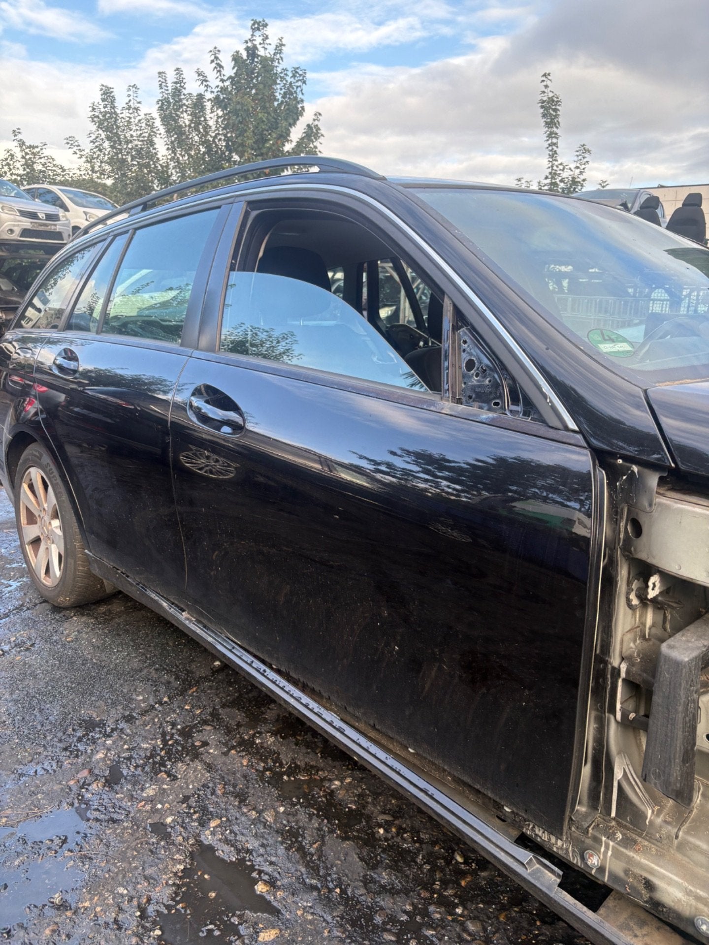 Portier Rechts Voor Mercedes C-Klasse W204 S204, Auto-onderdelen, Gebruikt, Mercedes-Benz AG, Deur, Mercedes-Benz