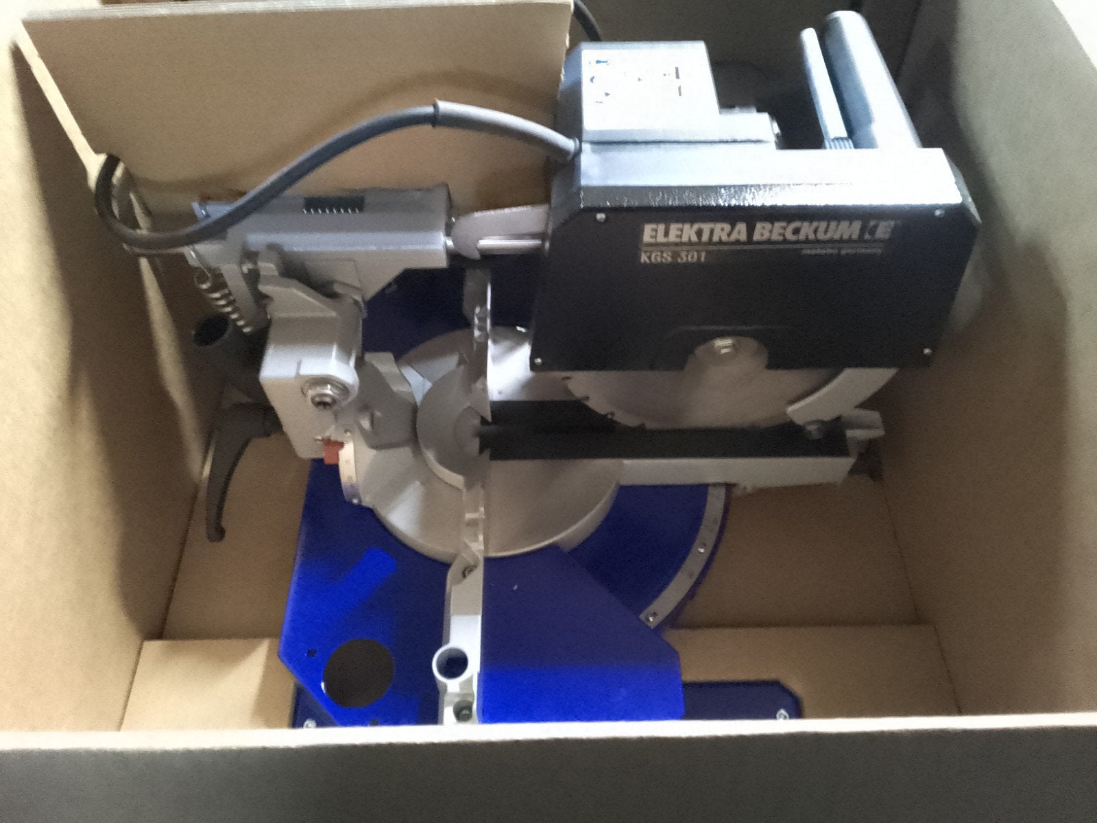 Elektra Beckum afkortzaag NIEUW IN DE DOOS, Doe-het-zelf en Bouw, Ophalen, Nieuw, Afkortzaag, Elektra Beckum (Metabo)