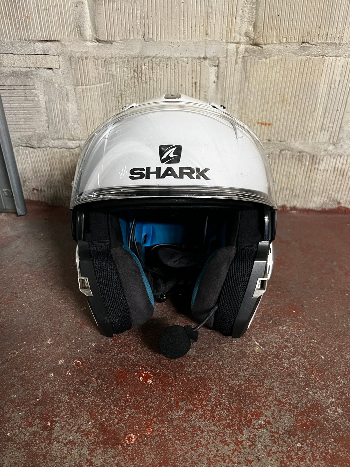 Shark Evo One 2 systeemhelm met Sena intercom, Motoren, Ophalen, S, Jethelm, Shark
