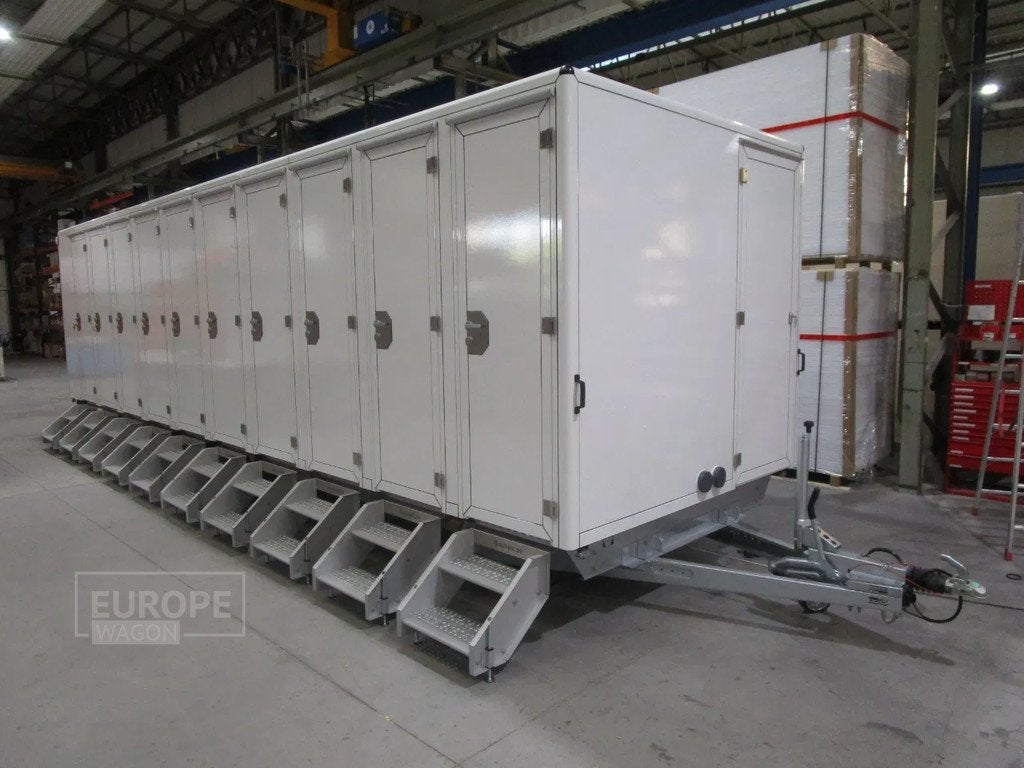 GLOBAL evenementen toiletwagen 14 of 20 toiletten