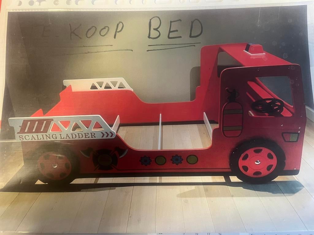 Kinder bed, Ophalen, Zo goed als nieuw, 180 cm of meer, 85 tot 100 cm